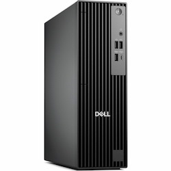 Dell Pro QCS1250 Desktop Computer - Intel Core Ultra 5 235 - 16 GB - 512 GB SSD - Slim PC - Standard Black