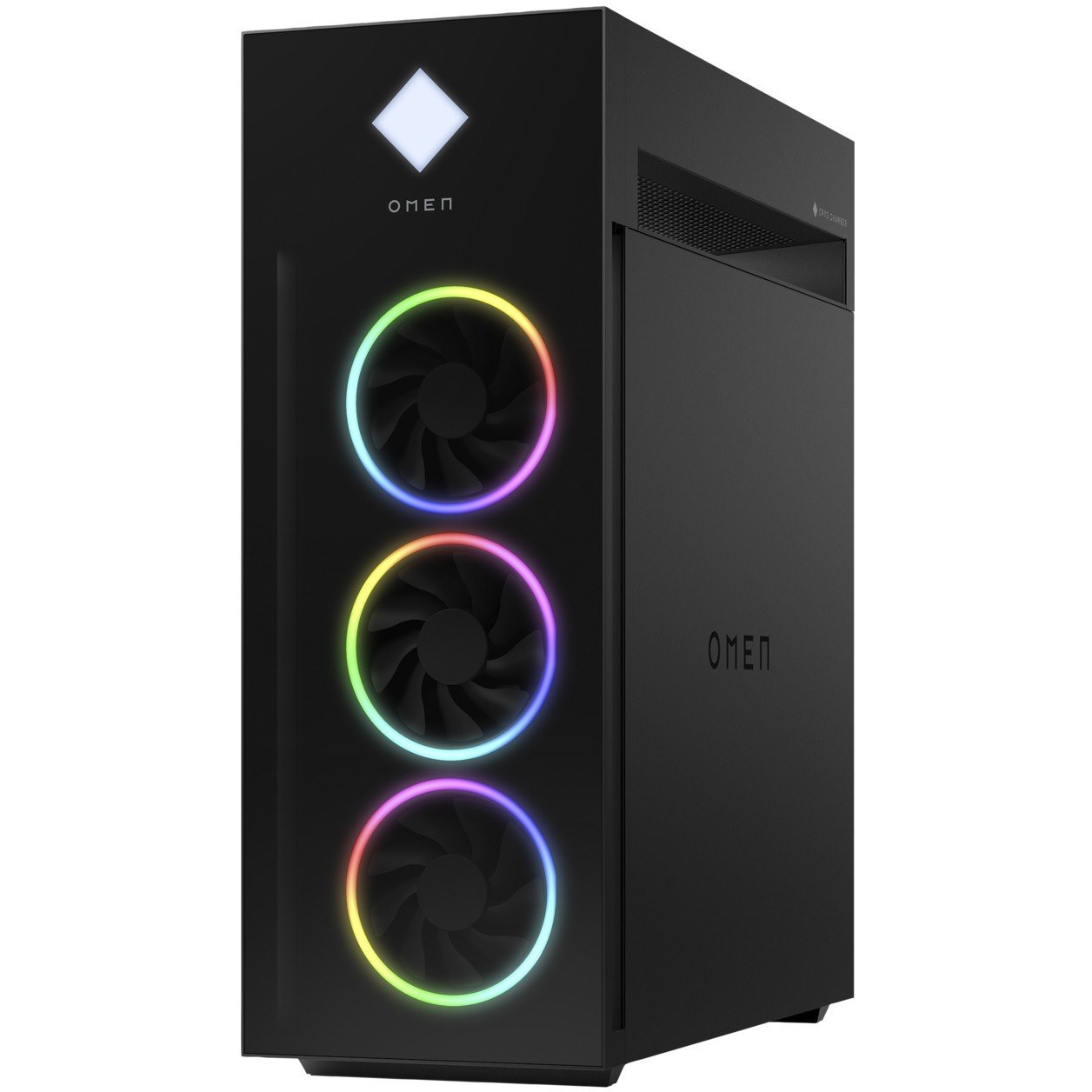HP OMEN 45L GT22-0000i GT22-0465xt Gaming Desktop Computer - Intel Core i7 12th Gen i7-12700K - 16 GB - 1 TB HDD - 512 GB SSD - Black - Refurbished