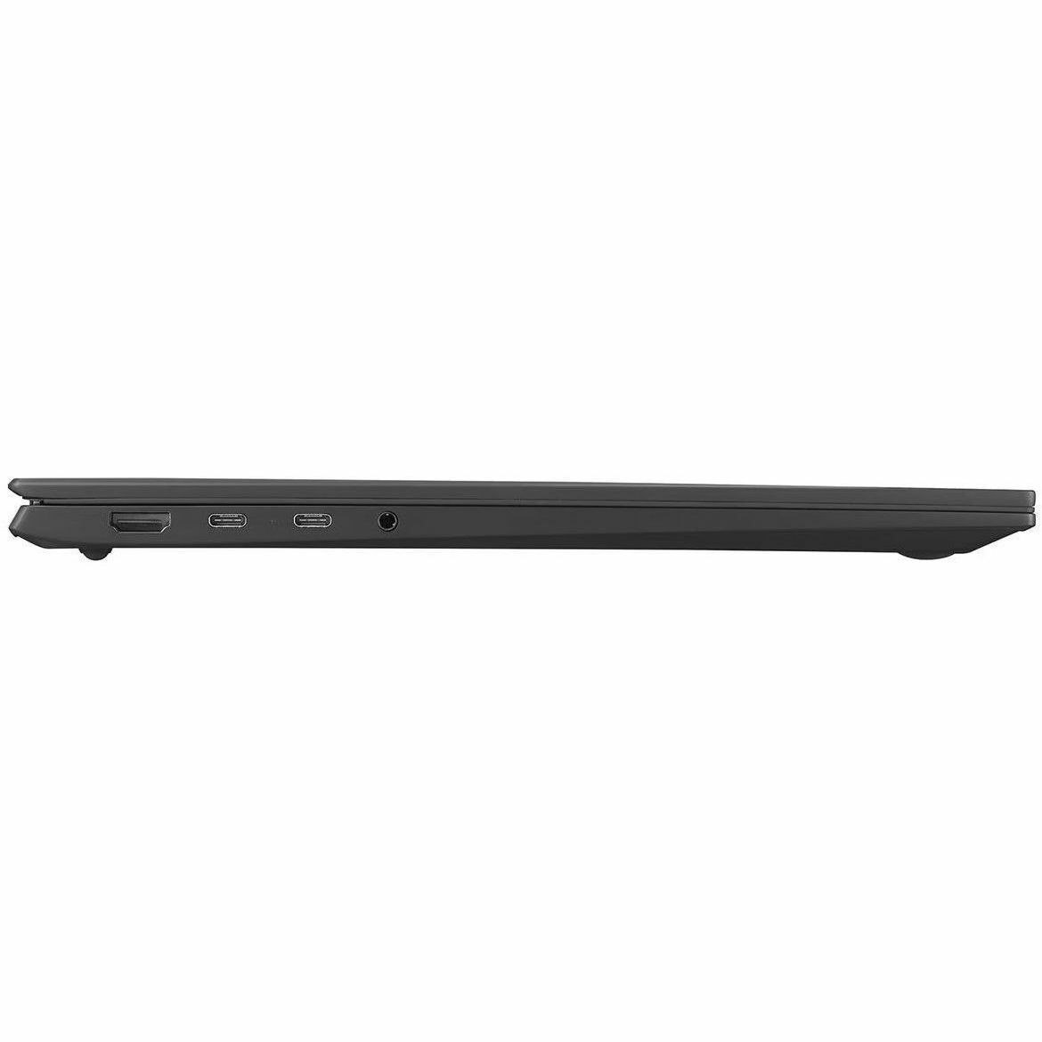 LG gram 16Z90R-Q.APB6U1 16" Notebook - WQXGA - Intel Core i5 13th Gen i5-1350P - vPro Technology - Intel Evo Platform - 16 GB - 512 GB SSD - English (US) Keyboard - Obsidian Black