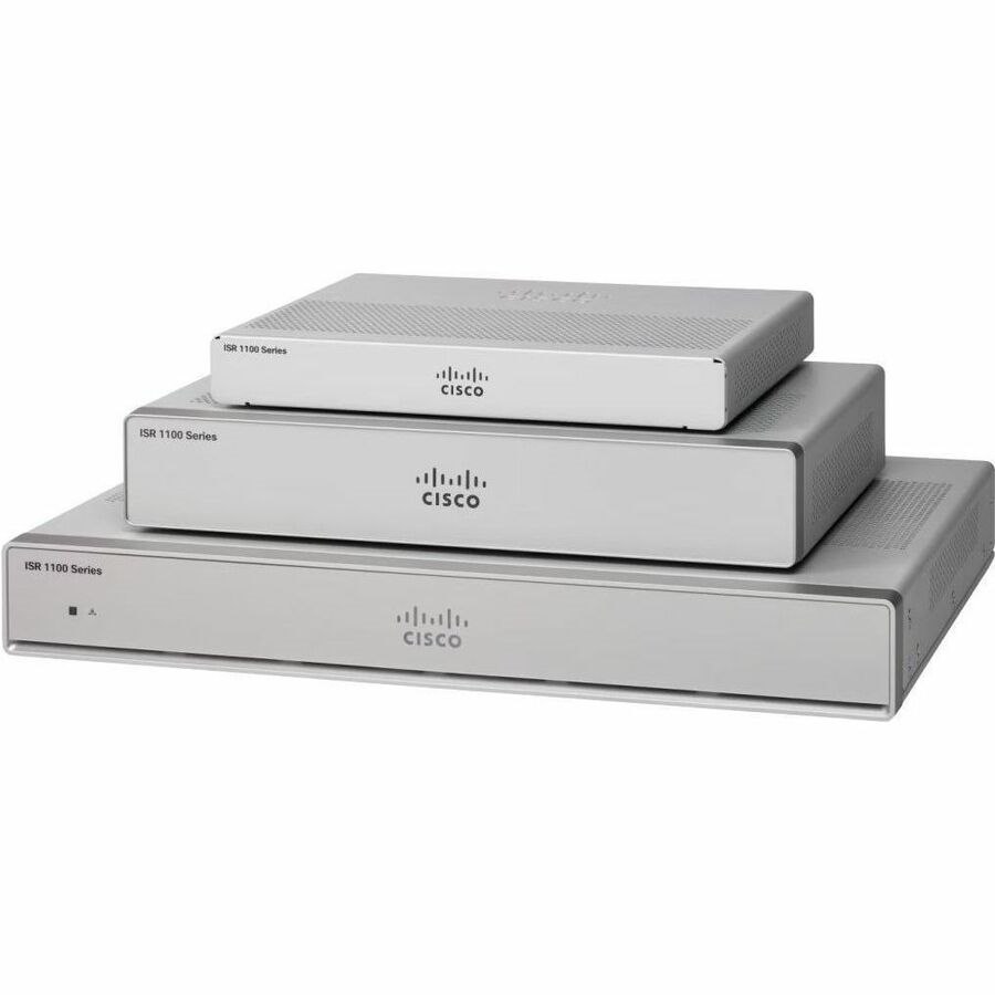 Cisco C1121X-8PLTEPWE Wi-Fi 5 IEEE 802.11ac ADSL2, VDSL2+, Ethernet Modem/Wireless Router - Refurbished