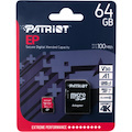 Patriot Memory 64 GB Class 10/UHS-I (U3) microSDXC