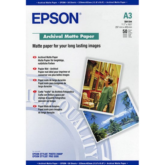 Epson Archival C13S041344 Inkjet Matte Paper