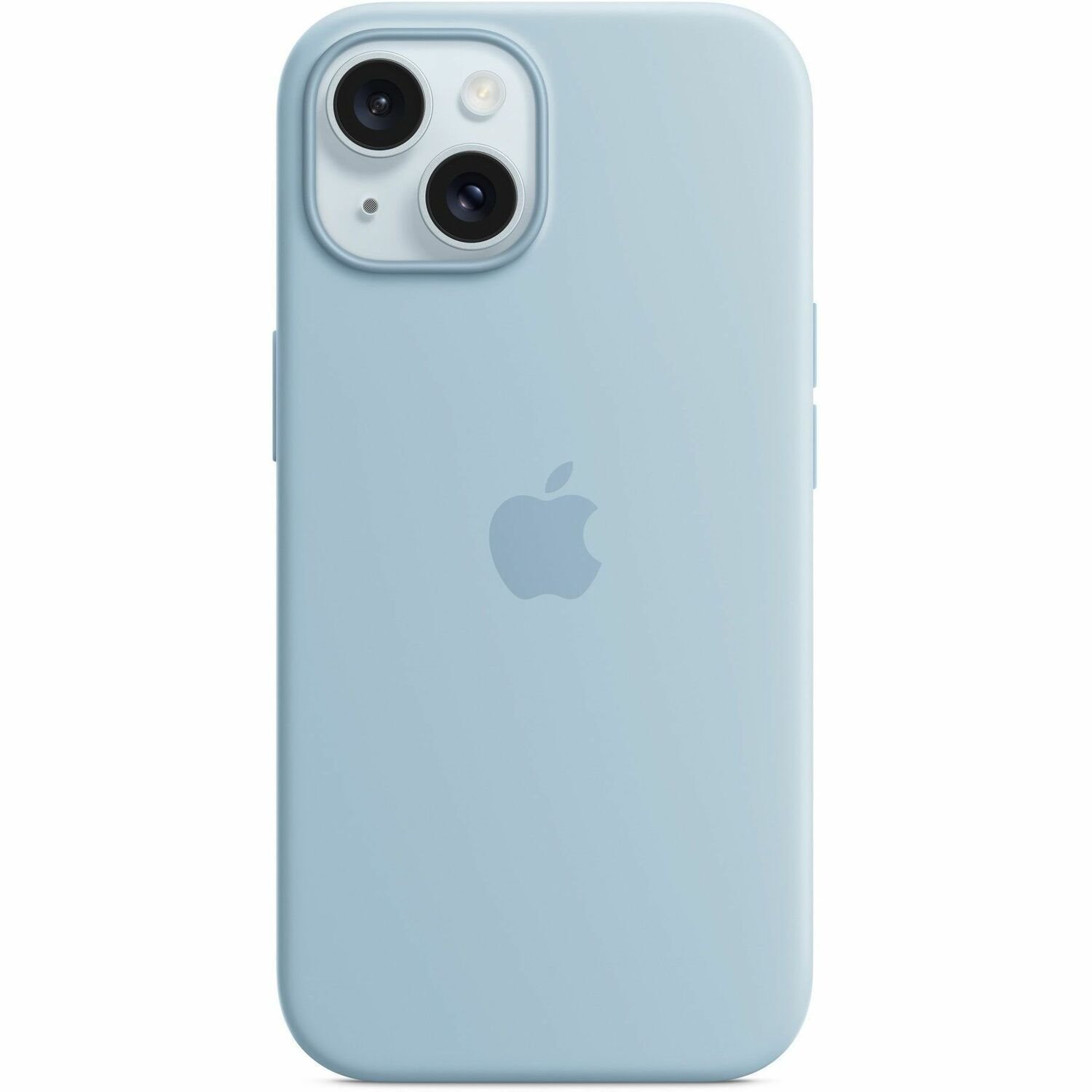 Apple iPhone 15 Silicone Case with MagSafe - Light Blue