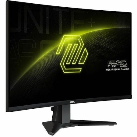 MSI MAG 27C6X 27" Class Full HD Curved Screen Gaming LED Monitor - 16:9 - Metallic Black