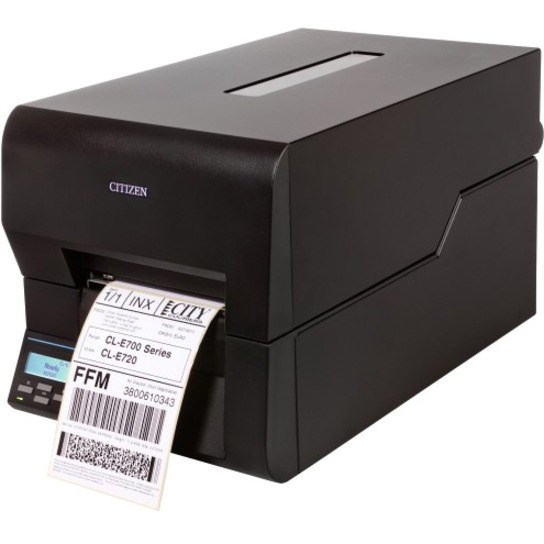 Citizen CL-E720 Desktop Direct Thermal/Thermal Transfer Printer - Monochrome - Label Print - USB