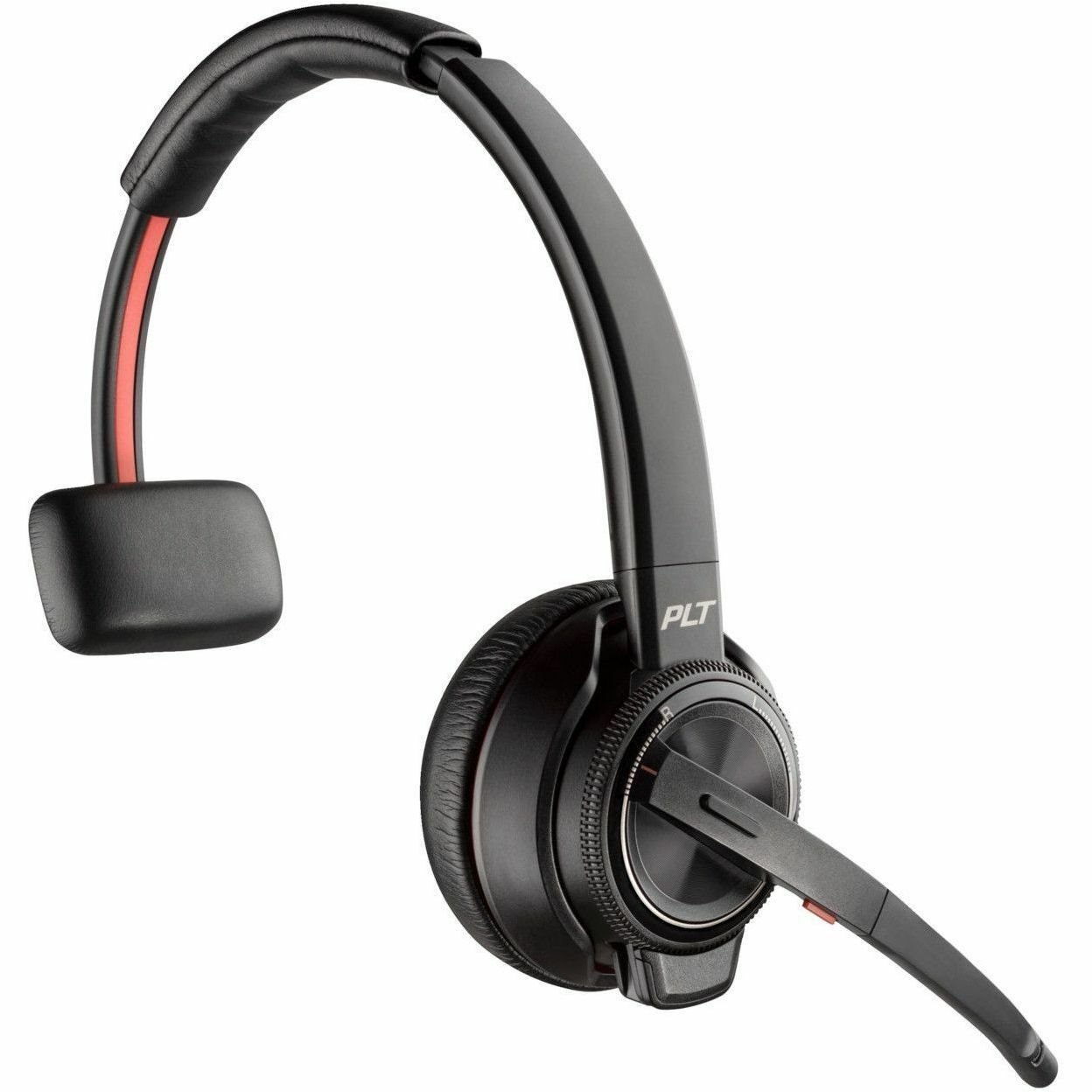 Poly Savi 8200 Office 8210 Wireless Over-the-head Mono Headset - Black