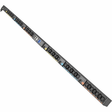 Eaton Single-Phase Metered Input Rack PDU G4, 208V, 42 Outlets, 24A, 5.8kW, L6-30 Input, 10 ft. Cord, 0U Vertical