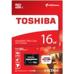 Toshiba EXCERIA M302 16 GB Class 10/UHS-I (U3) microSDHC