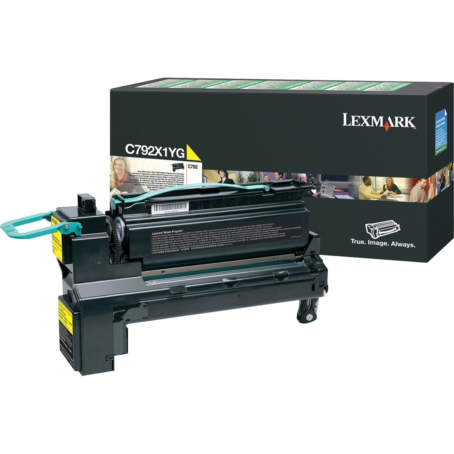 Lexmark C792X1YG Original Toner Cartridge