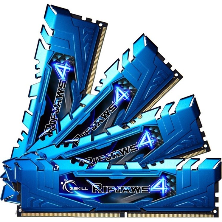 G.SKILL Ripjaws 4 RAM Module - 32 GB (4 x 8GB) - DDR4-2666/PC4-21300 DDR4 SDRAM - 2666 MHz - CL16 - 1.20 V