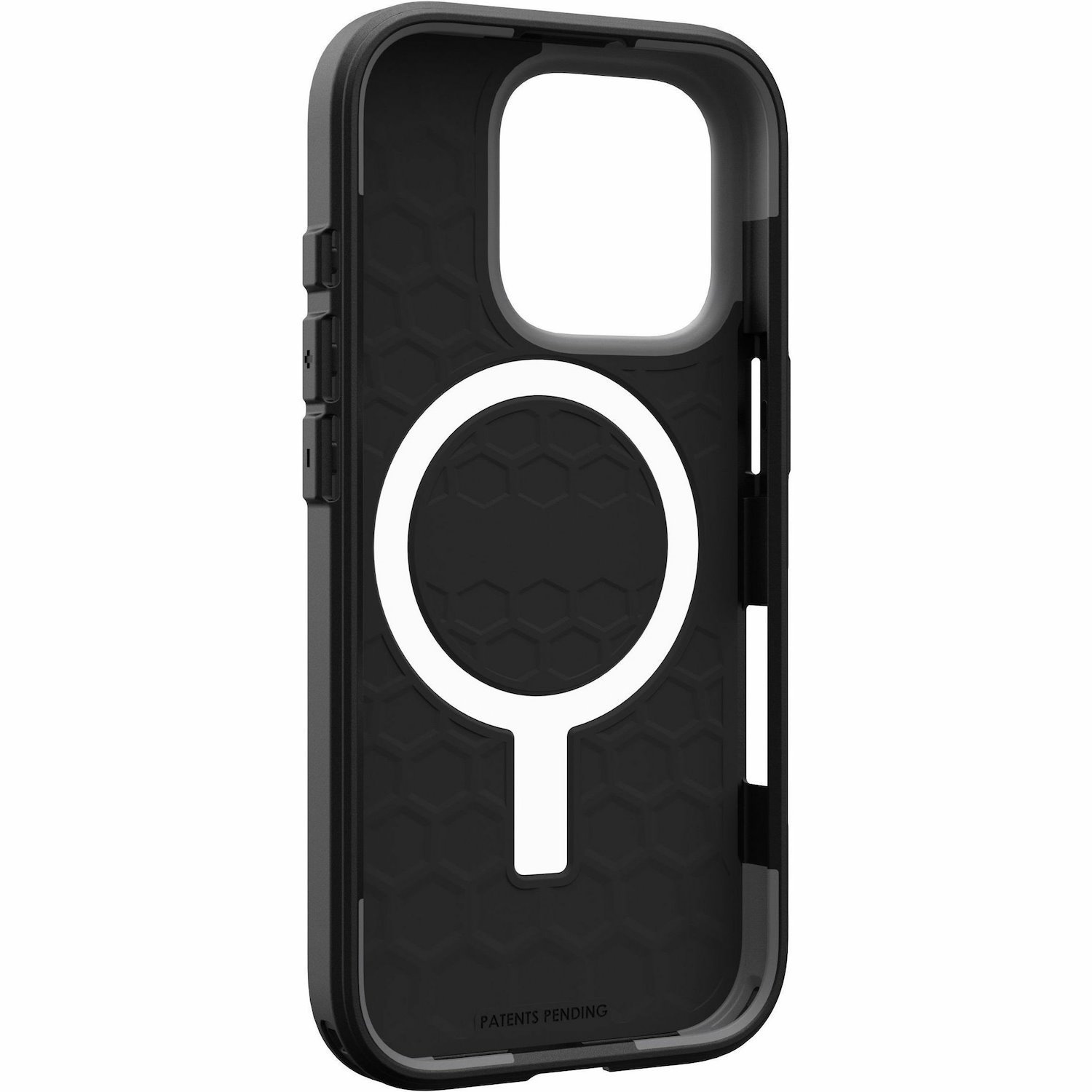 Urban Armor Gear Civilian Case for Apple iPhone 16 Pro Smartphone - Hexagonal pattern - Black