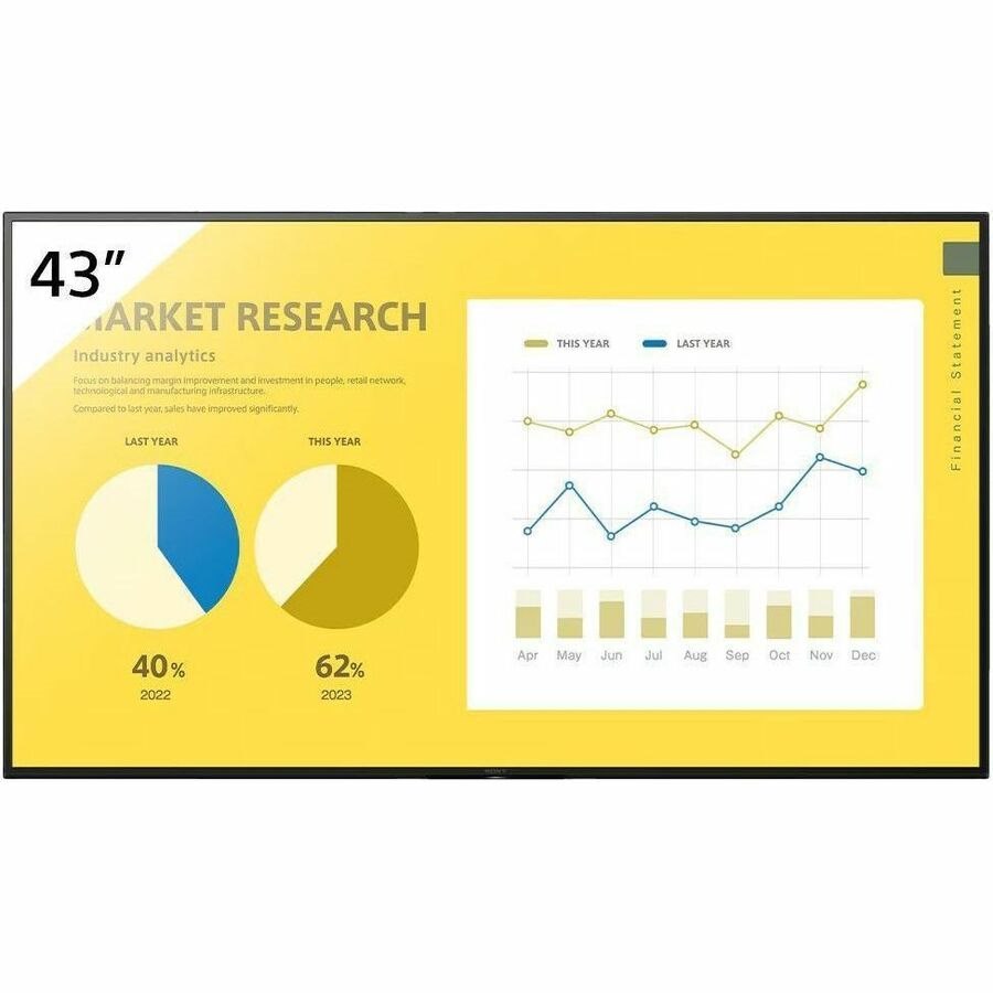 Sony Professional FW-43EZ20L Digital Signage Display