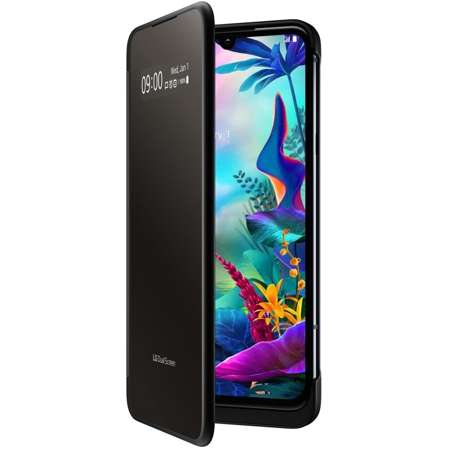 LG G8X ThinQ 128 GB Smartphone - 6.4" OLED Full HD Plus 2340 x 1080 - Kryo 485Single-core (1 Core) 2.84 GHz + Kryo 485 Triple-core (3 Core) 2.42 GHz + Kryo 485 Quad-core (4 Core) 1.79 GHz - 6 GB RAM - Android 9.0 Pie - 4G - Black