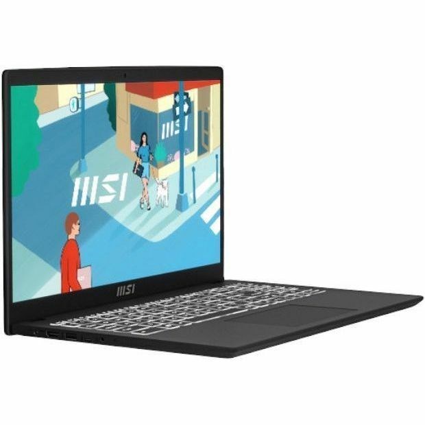 MSI Modern 15 H B13M Modern 15 H B13M-004UK 39.6 cm (15.6") Notebook - Full HD - Intel Core i5 13th Gen i5-13420H - 16 GB - 512 GB SSD - Classic Black