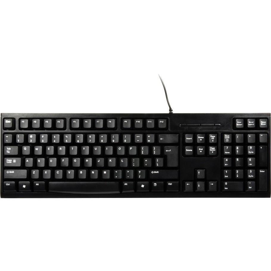 Port Connect Keyboard - Cable Connectivity - USB Interface - English (UK) - AZERTY Layout