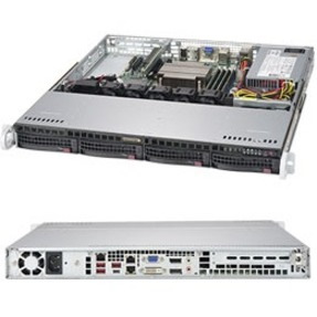 Supermicro SuperServer 5019C-MHN2 Barebone System - 1U Rack-mountable - Socket H4 LGA-1151 - 1 x Processor Support