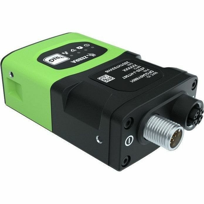 Zebra FS20 Rugged Assembly Line, Industrial, Logistics Fixed Mount Barcode Scanner - Cable Connectivity - Industrial Green