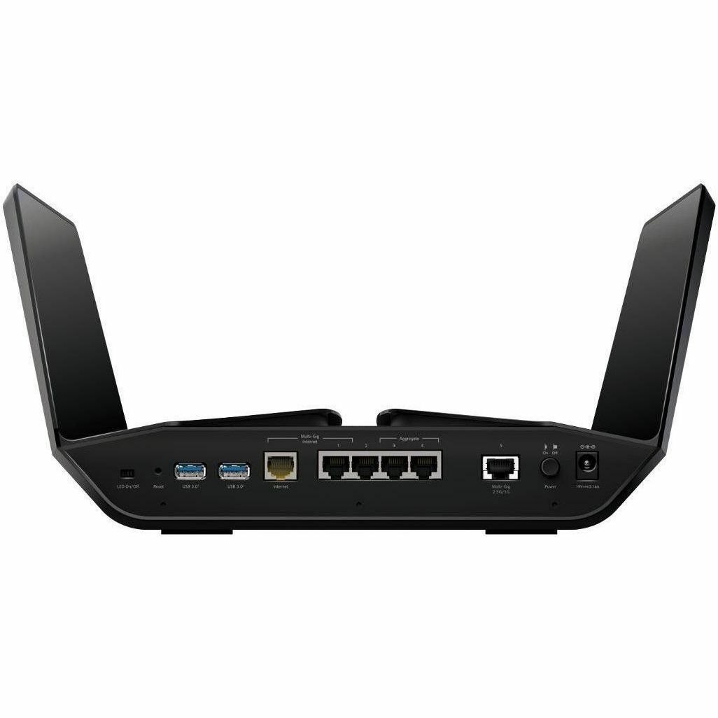 Netgear Nighthawk RAX200 Wi-Fi 6 IEEE 802.11a/b/g/n/ac/ax/i Ethernet Wireless Router