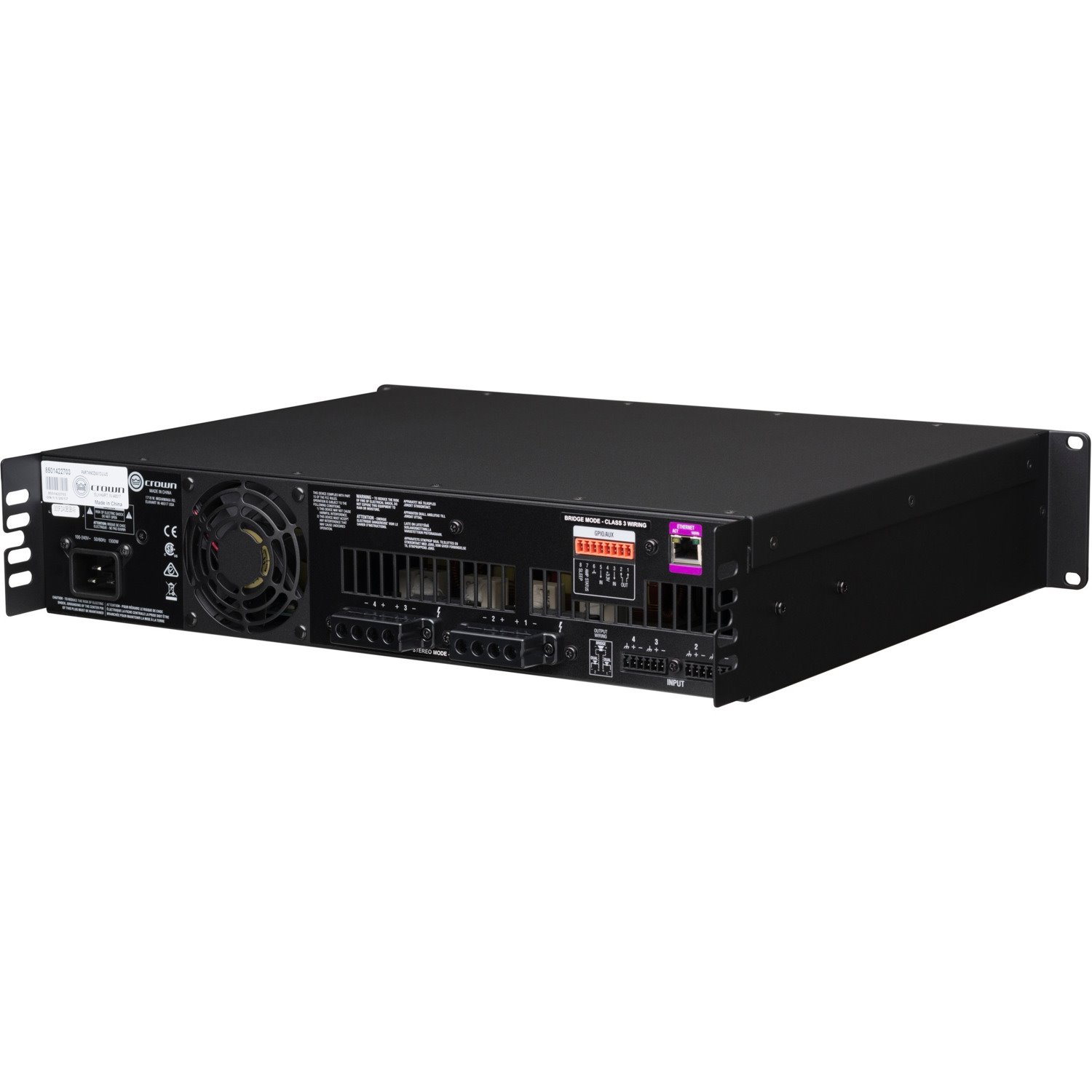 Crown CDi DriveCore 4|1200 Amplifier - 1200 W RMS - 4 Channel