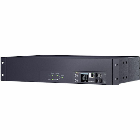 CyberPower PDU44003 Single Phase 100 - 120 VAC 30A Switched ATS PDU