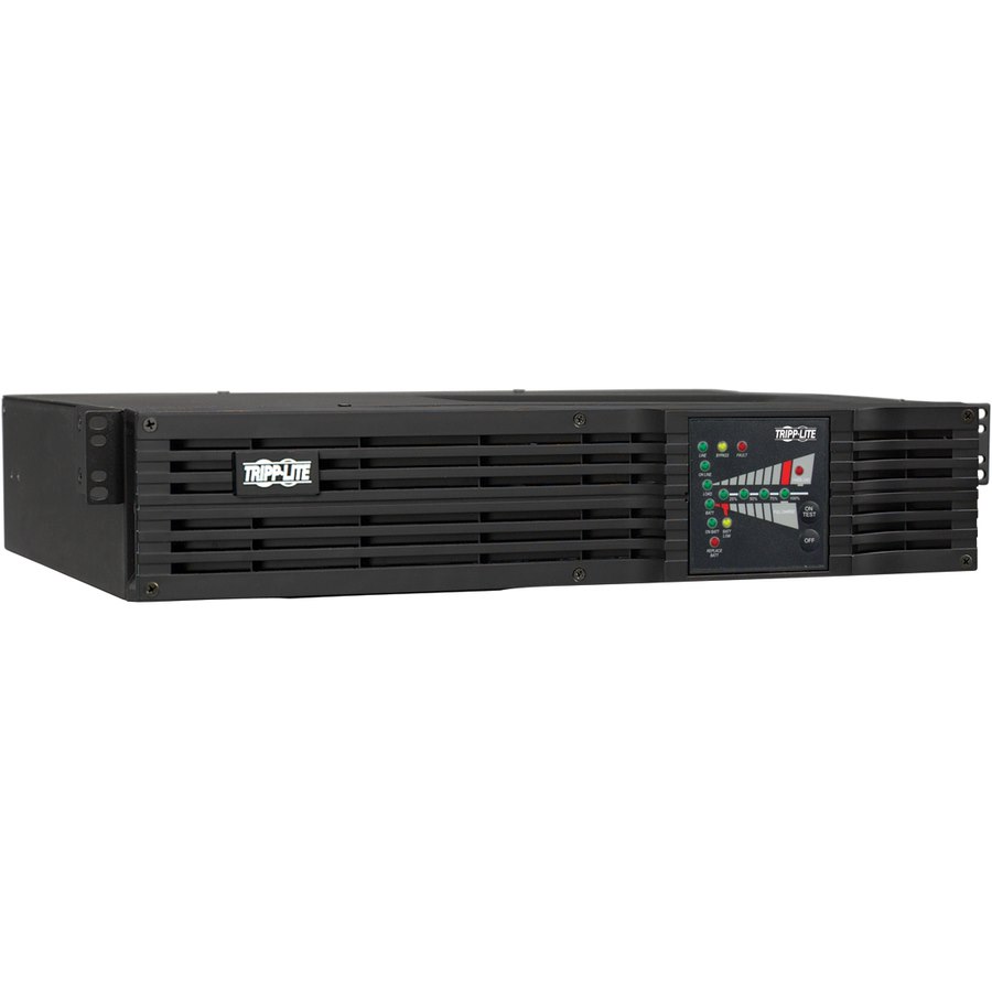 Tripp Lite by Eaton SmartOnline 120V 1kVA 800W Double-Conversion UPS, 2U, Extended Run, Network Card Options, USB, DB9 Serial