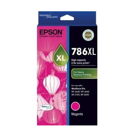 Epson DURABrite Ultra 786XL Original High Yield Inkjet Ink Cartridge - Magenta Pack