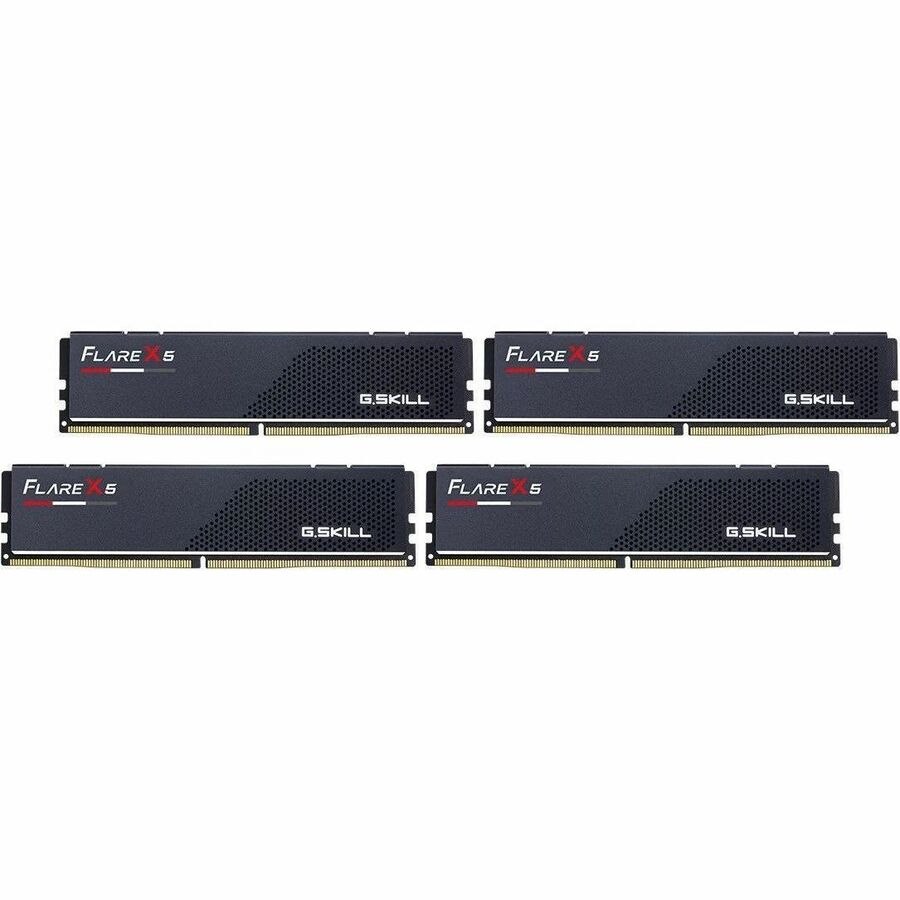 G.SKILL Flare X5 F5-6000J3644D64GX4-FX5 RAM Module for Motherboard, Desktop PC - 256 GB (4x64 GB) - DDR5-6000/PC5-48000 DDR5 SDRAM - 6000 MHz - CL36 - 1.25 V