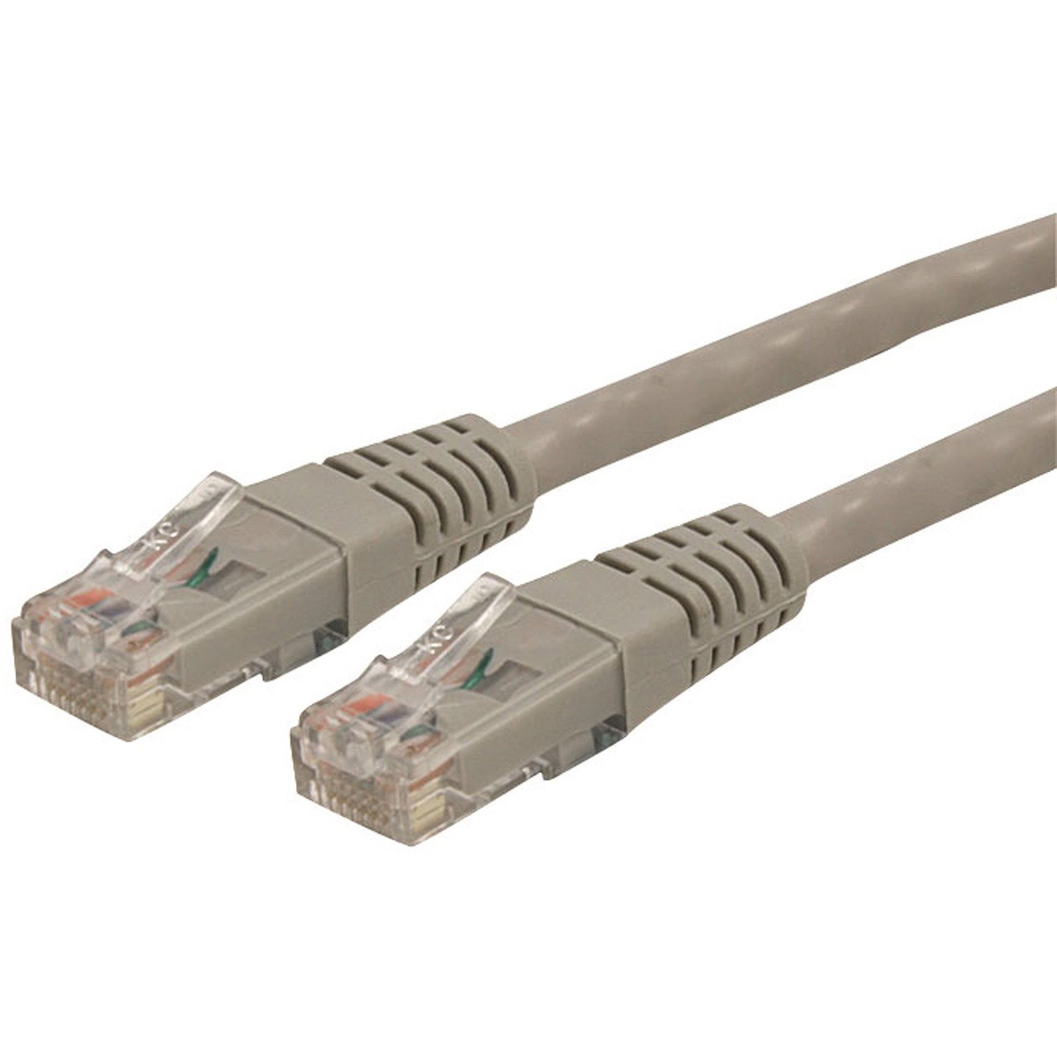 StarTech.com 15ft CAT6 Ethernet Cable - Gray Molded Gigabit - 100W PoE UTP 650MHz - Category 6 Patch Cord UL Certified Wiring/TIA