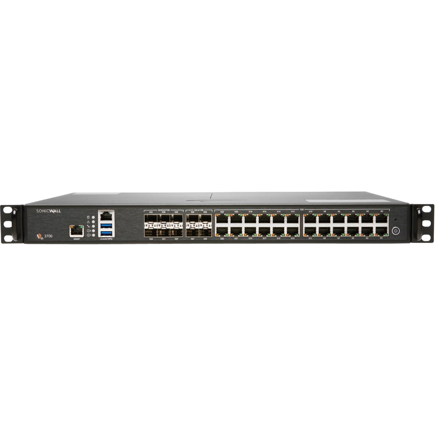 SonicWall 3700 Network Security/Firewall Appliance - 3 Year Secure Upgrade Plus Essential Edition - TAA Compliant