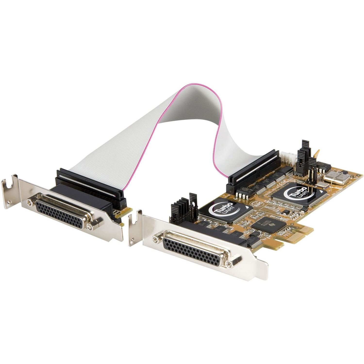 StarTech.com 8 Port PCI Express Low Profile Serial Adapter Card