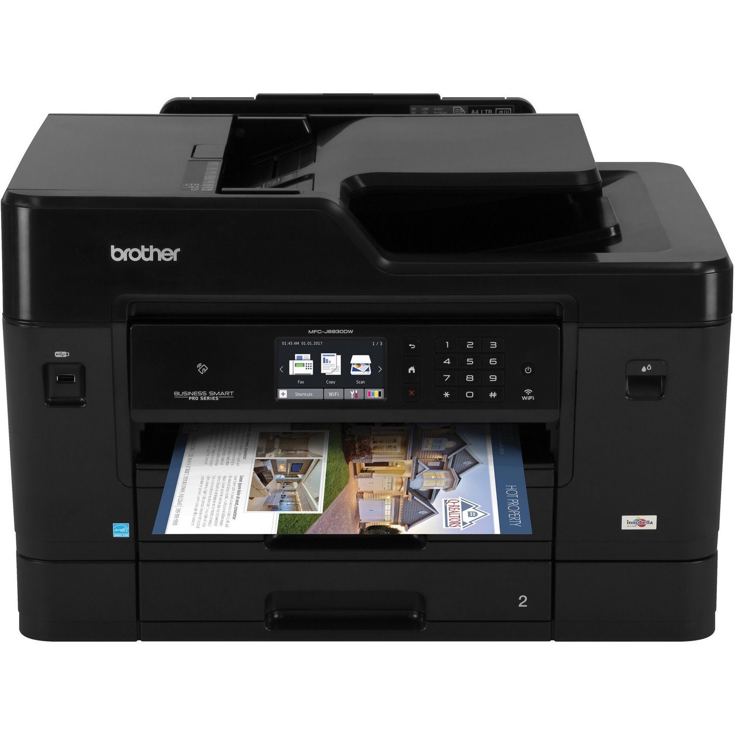 Brother Business Smart MFC-J6930DW Wireless Inkjet Multifunction Printer - Colour