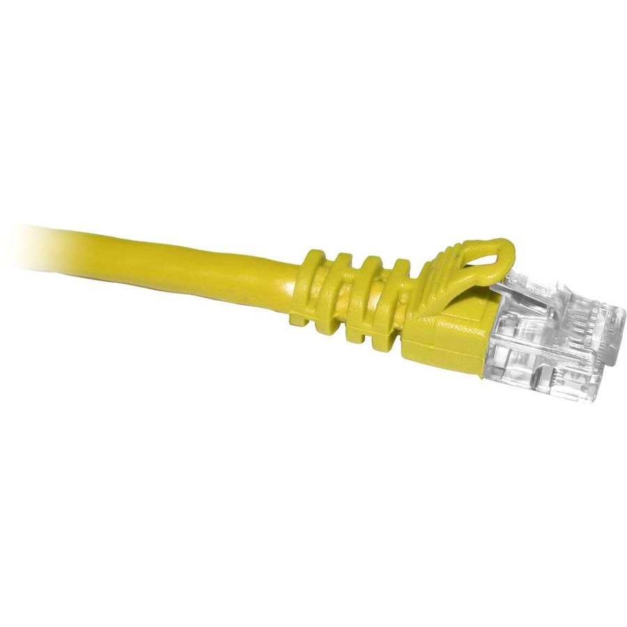 ClearLinks 03FT Cat. 6 550MHZ Yellow Molded Snagless Patch Cable