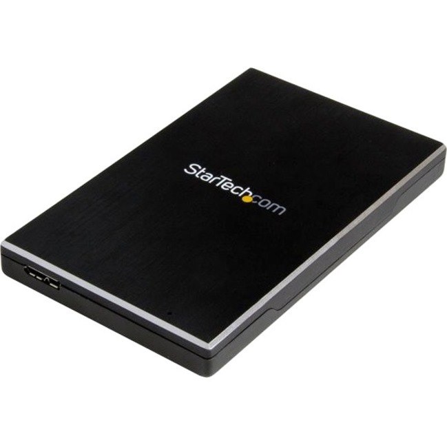 StarTech.com 2.5" External Hard Drive Enclosure - Supports UASP - Aluminum - USB 3.1 Enclosure - SSD/HDD Enclosure