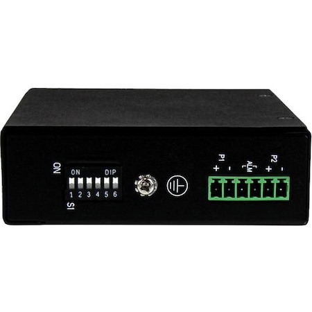 StarTech.com 5 Port Unmanaged Industrial Gigabit Ethernet Switch - DIN Rail / Wall-Mountable