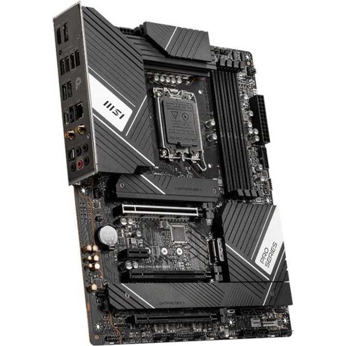 MSI Pro Z790-A WIFI DDR4 Desktop Motherboard - Intel Z790 Chipset - Socket LGA-1700 - ATX