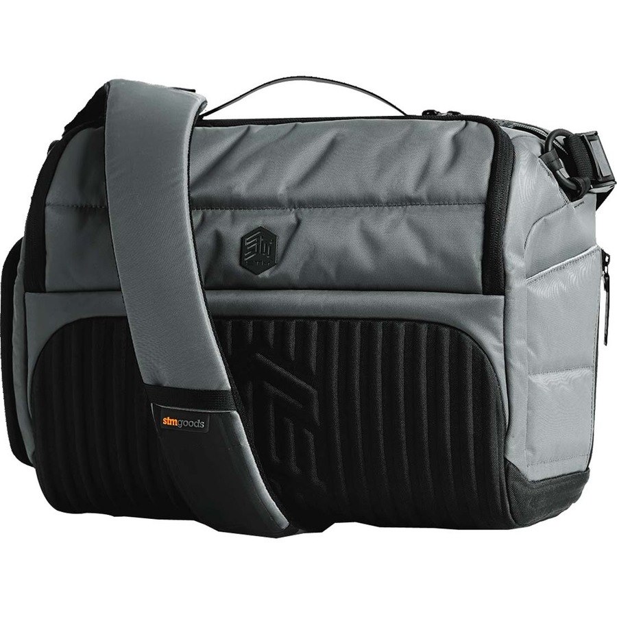 STM Goods Dux Rugged Carrying Case (Messenger) for 15" to 16" Apple MacBook - Gray Storm