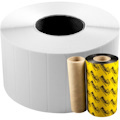 Wasp 4.0" x 6.0" TT labels, 4 rolls, 450 per roll, 5" OD