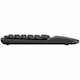 Logitech Wave Keys Keyboard - Wireless Connectivity - USB Interface - English - Graphite