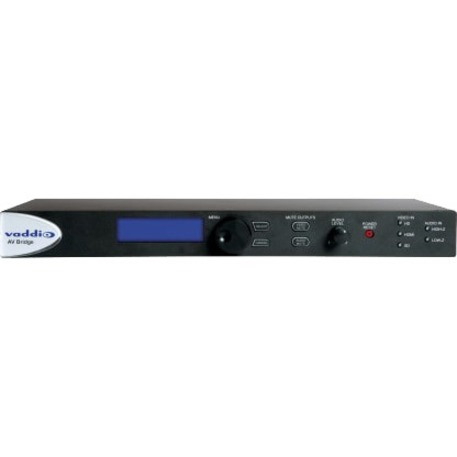 Vaddio AV Bridge - Streaming Video and Audio - Black