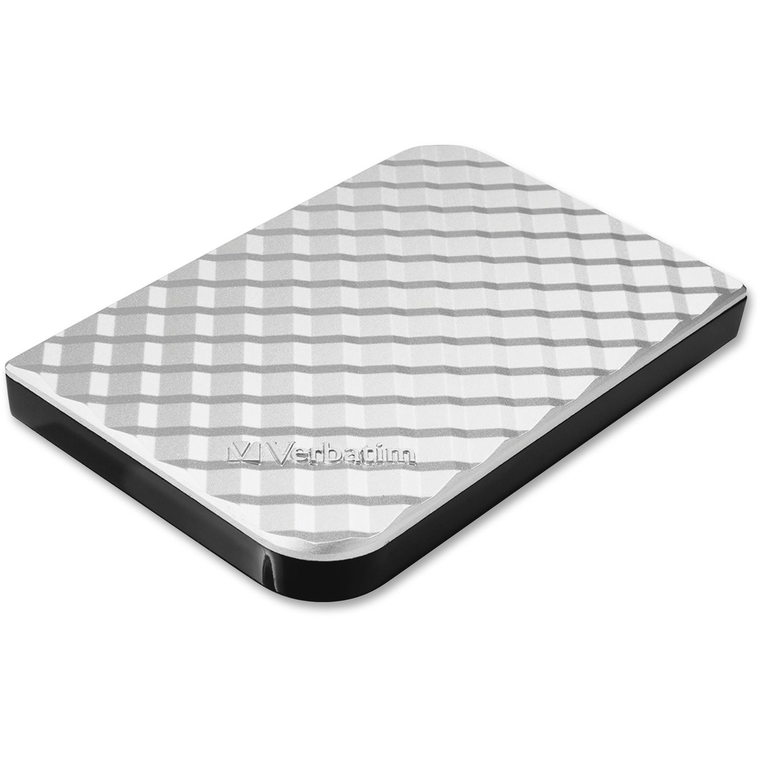 Verbatim 2TB Store 'n' Go Portable Hard Drive, USB 3.0 - Diamond Silver