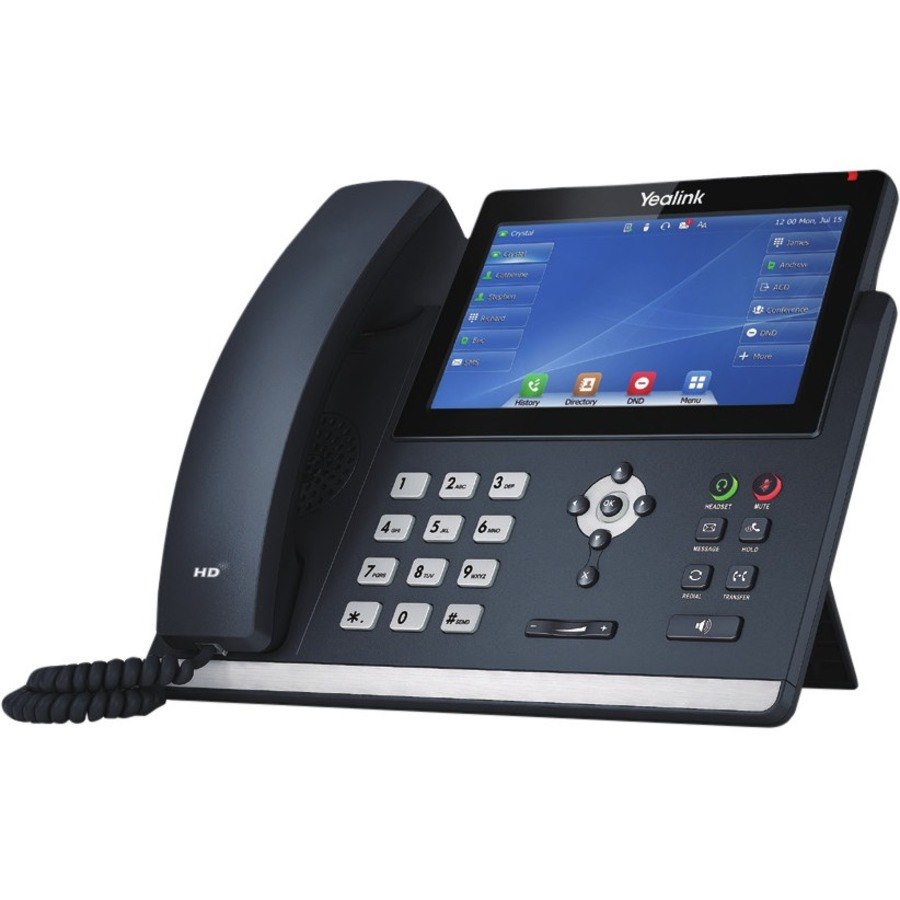 Yealink T48U IP Phone - Corded - Corded - Wall Mountable - Classic Gray