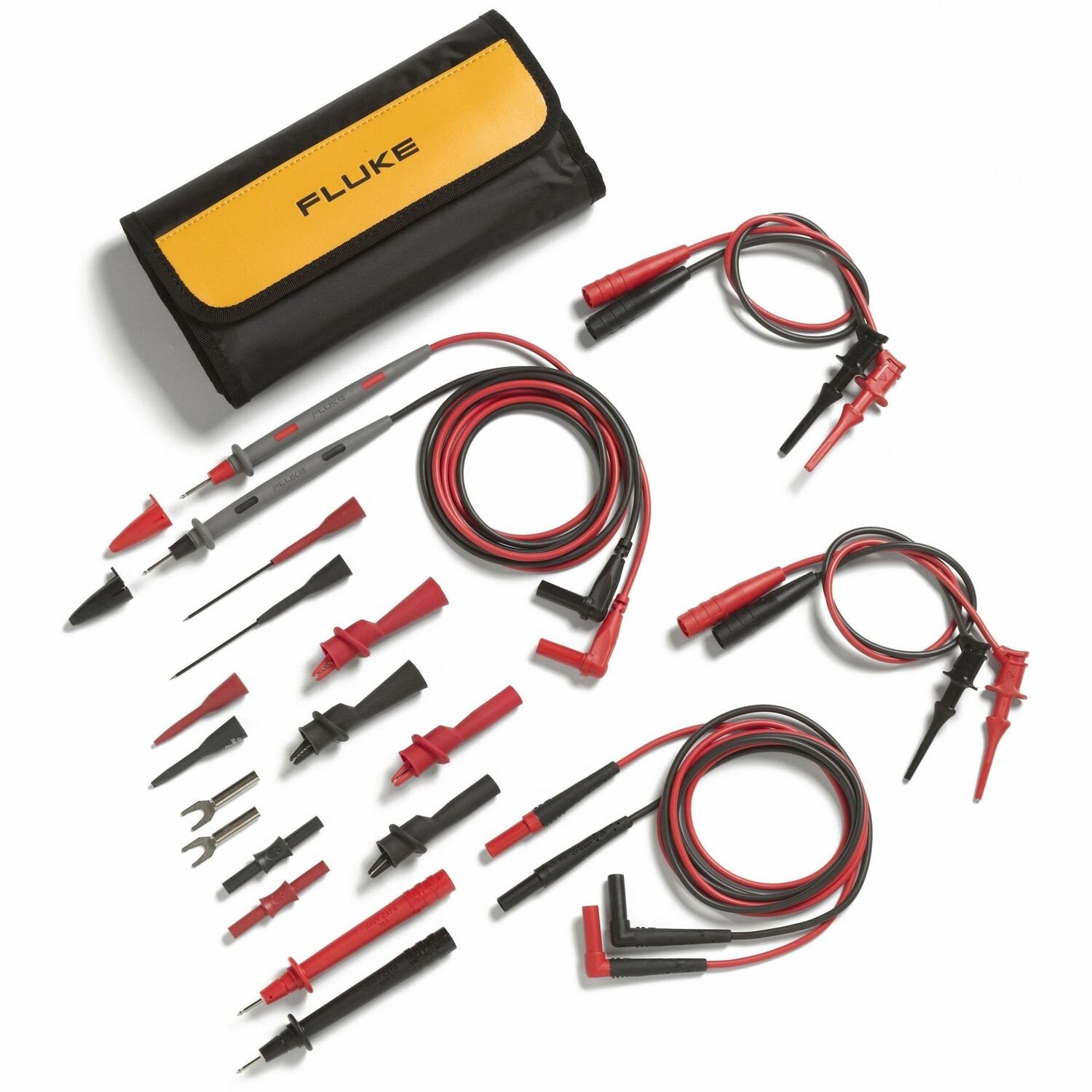 Fluke Networks TL81A Deluxe Electronic Test Lead Kit