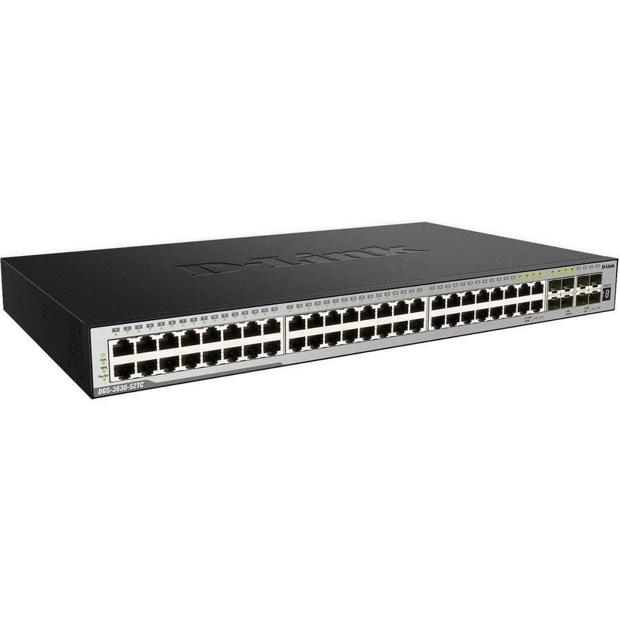 D-Link DGS-3630 DGS-3630-52PC/SI 48 Ports Manageable Layer 3 Switch