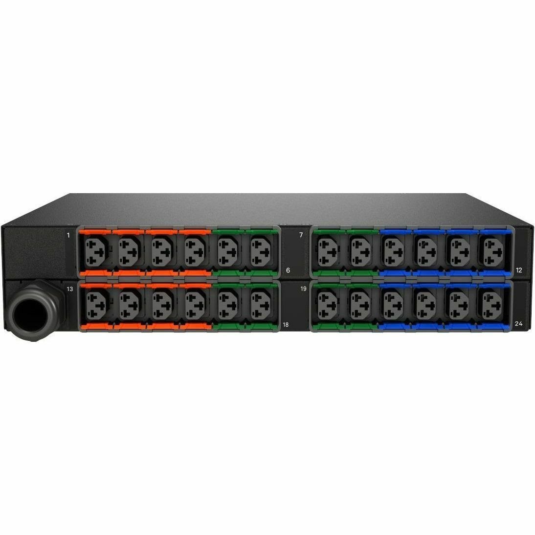 Vertiv Geist rPDU MNS5MDR6-24CF18-3TL21A0H10-S 24-Outlets PDU