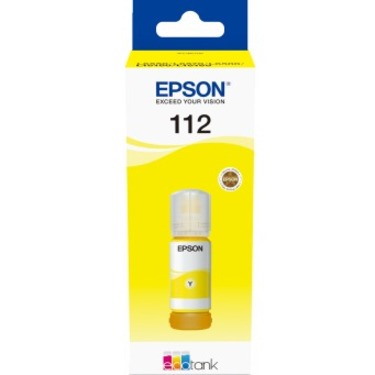Epson EcoTank 112 Ink Refill Kit - Pigment Yellow - Inkjet