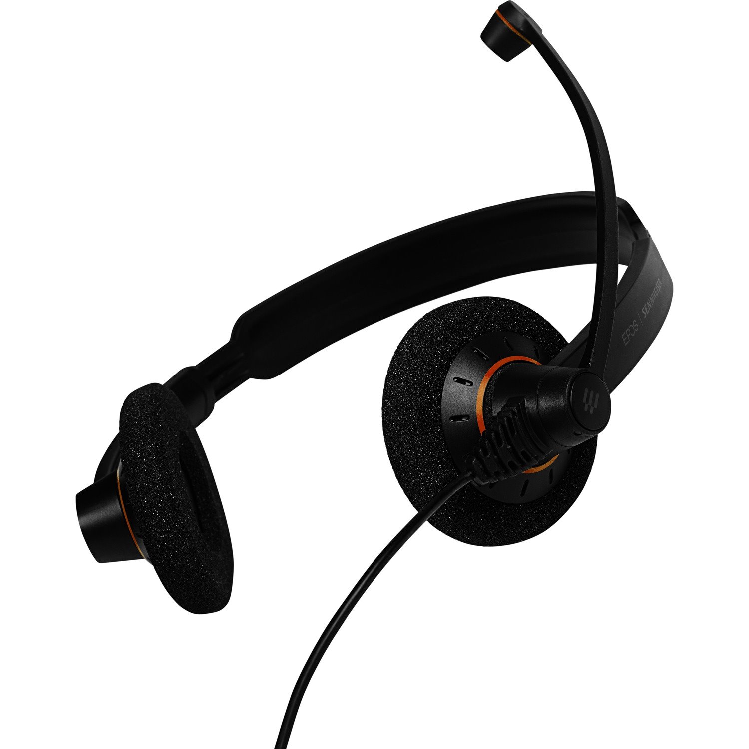 Sennheiser SC 60 USB ML Wired Over-the-head Stereo Headset - Black, Orange