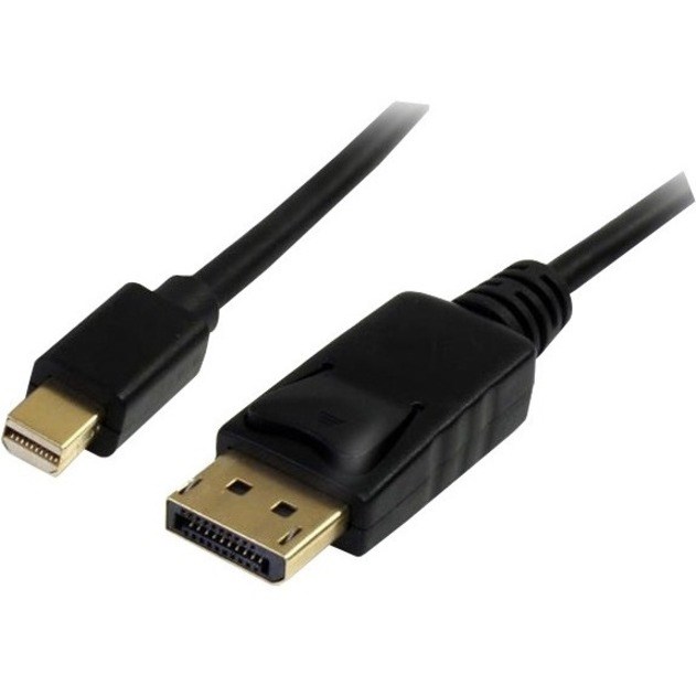 StarTech.com 2m (6ft) Mini DisplayPort to DisplayPort 1.2 Cable, 4K x 2K mDP to DisplayPort Adapter Cable, Mini DP to DP Cable for Monitor