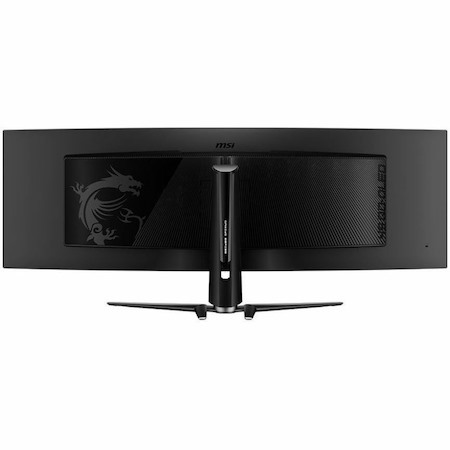 MSI MPG 491CQP QD-OLED 49" Class Dual Quad HD (DQHD) Curved Screen Gaming OLED Monitor - 32:9 - Metallic Black