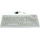Seal Shield Silver Seal Waterproof Keyboard - SSWKSV208BEFL