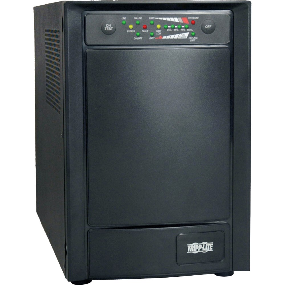 Tripp Lite by Eaton SmartOnline 120V 1kVA 800W Double-Conversion UPS, Tower, Extended Run, Network Card Options, USB, DB9 Serial